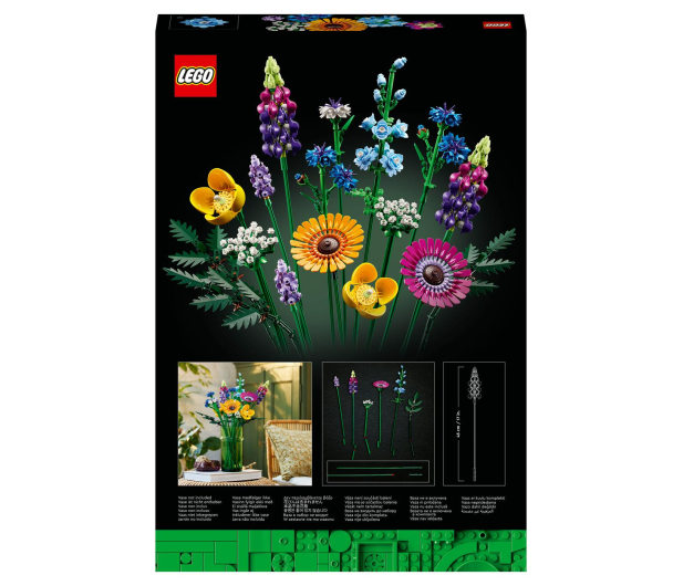 LEGO Icons 10313 Bukiet z polnych kwiatów - 1091352 - zdjęcie 9